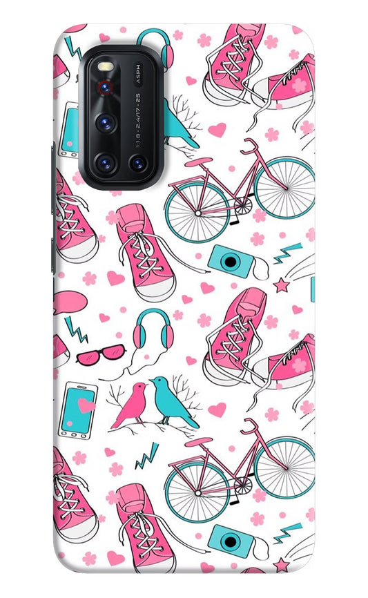 Artwork Vivo V19 Hard Case Back Cover by Casekaro