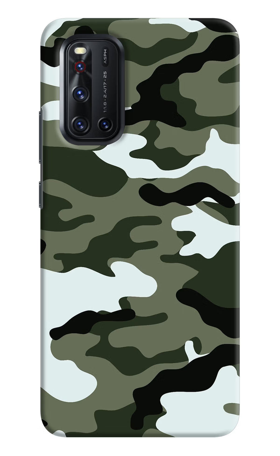 Camouflage Vivo V19 Back Cover, Hard case