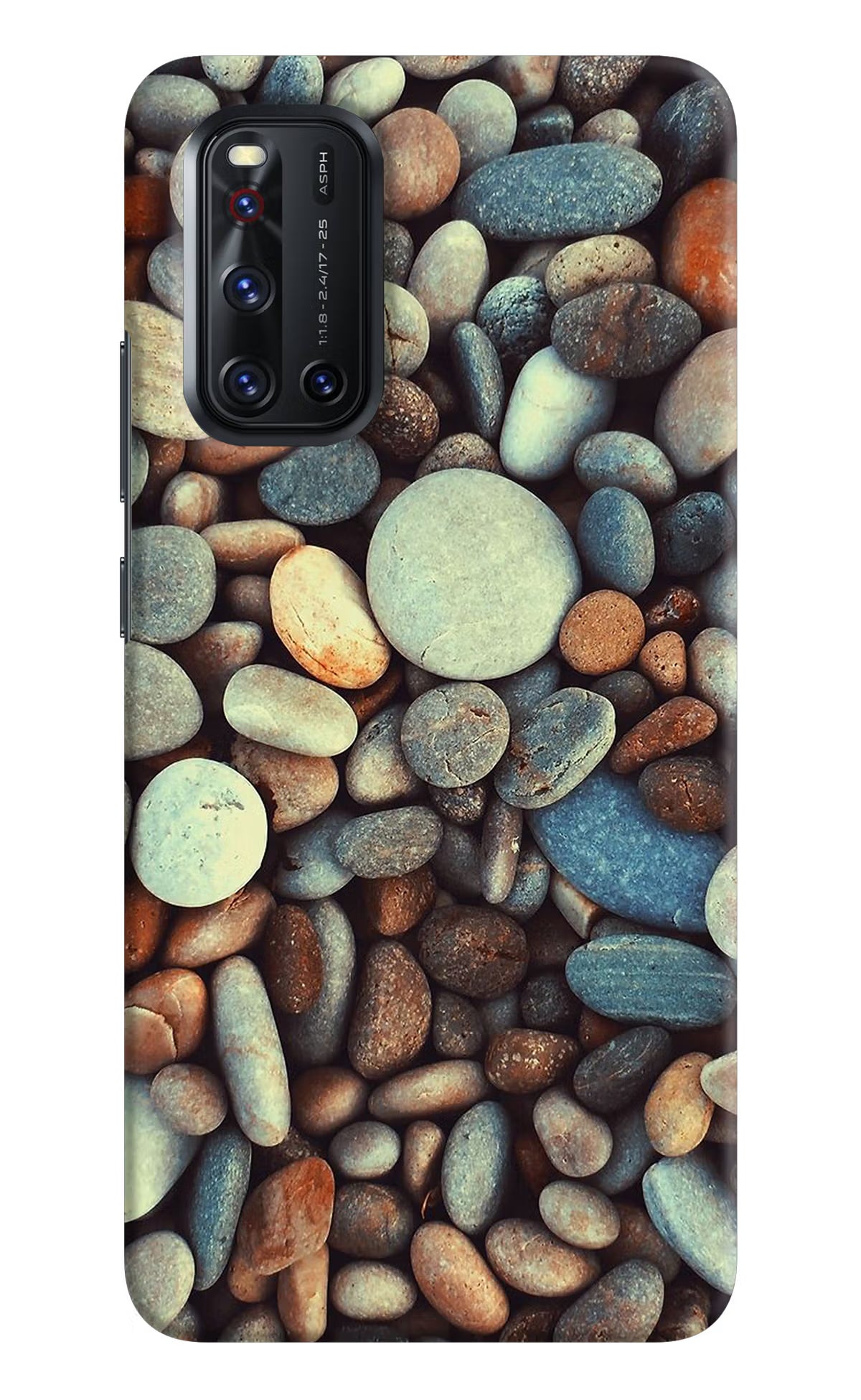 Pebble Vivo V19 Hard Case Back Cover by Casekaro