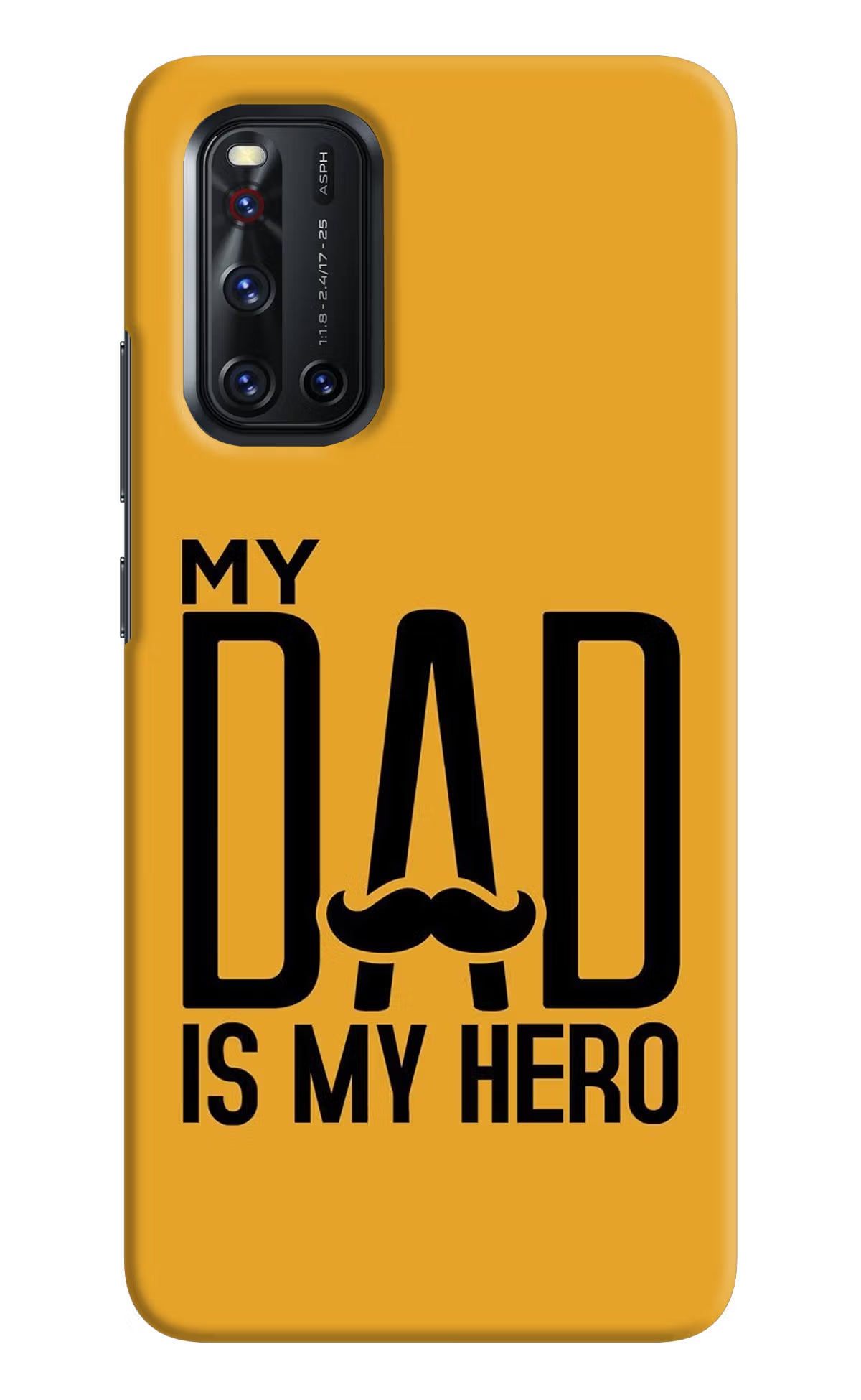 My Dad Is My Hero Vivo V19 Hard Case Back Cover by Casekaro