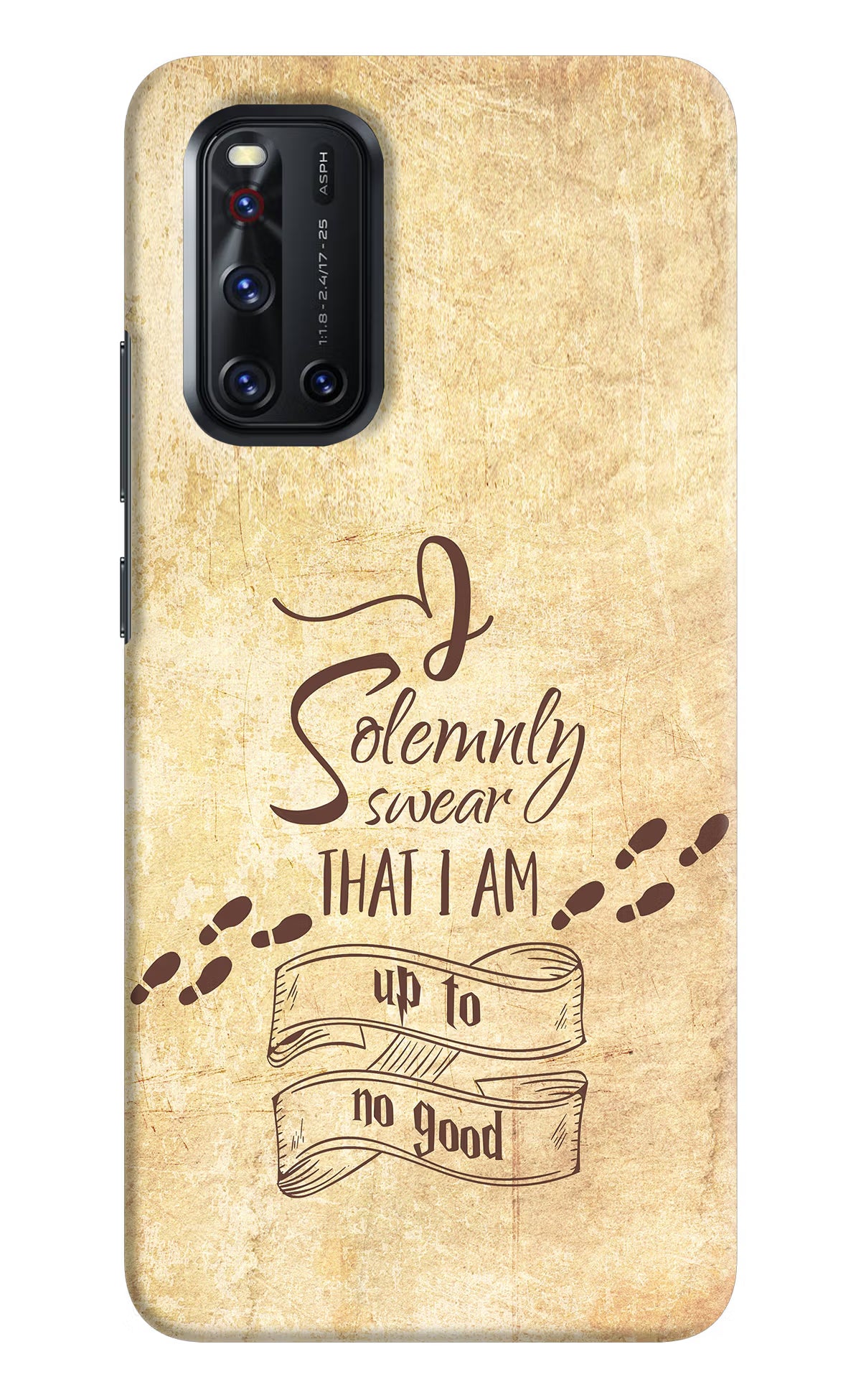 I Solemnly swear that i up to no good Vivo V19 Hard Case Back Cover by Casekaro