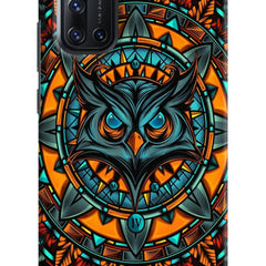 Angry Owl Art Vivo V19 Hard Case Back Cover by Casekaro