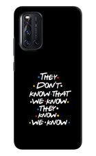FRIENDS Dialogue Vivo V19 Hard Case Back Cover by Casekaro