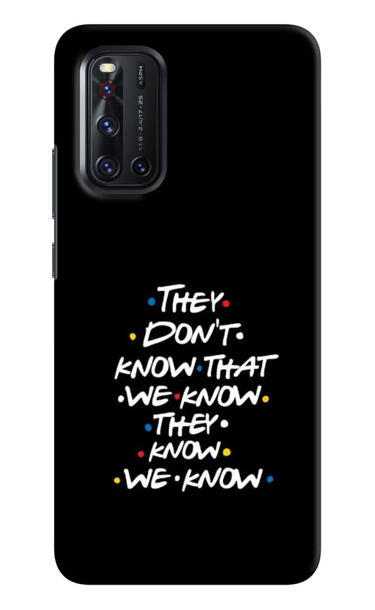 FRIENDS Dialogue Vivo V19 Hard Case Back Cover by Casekaro