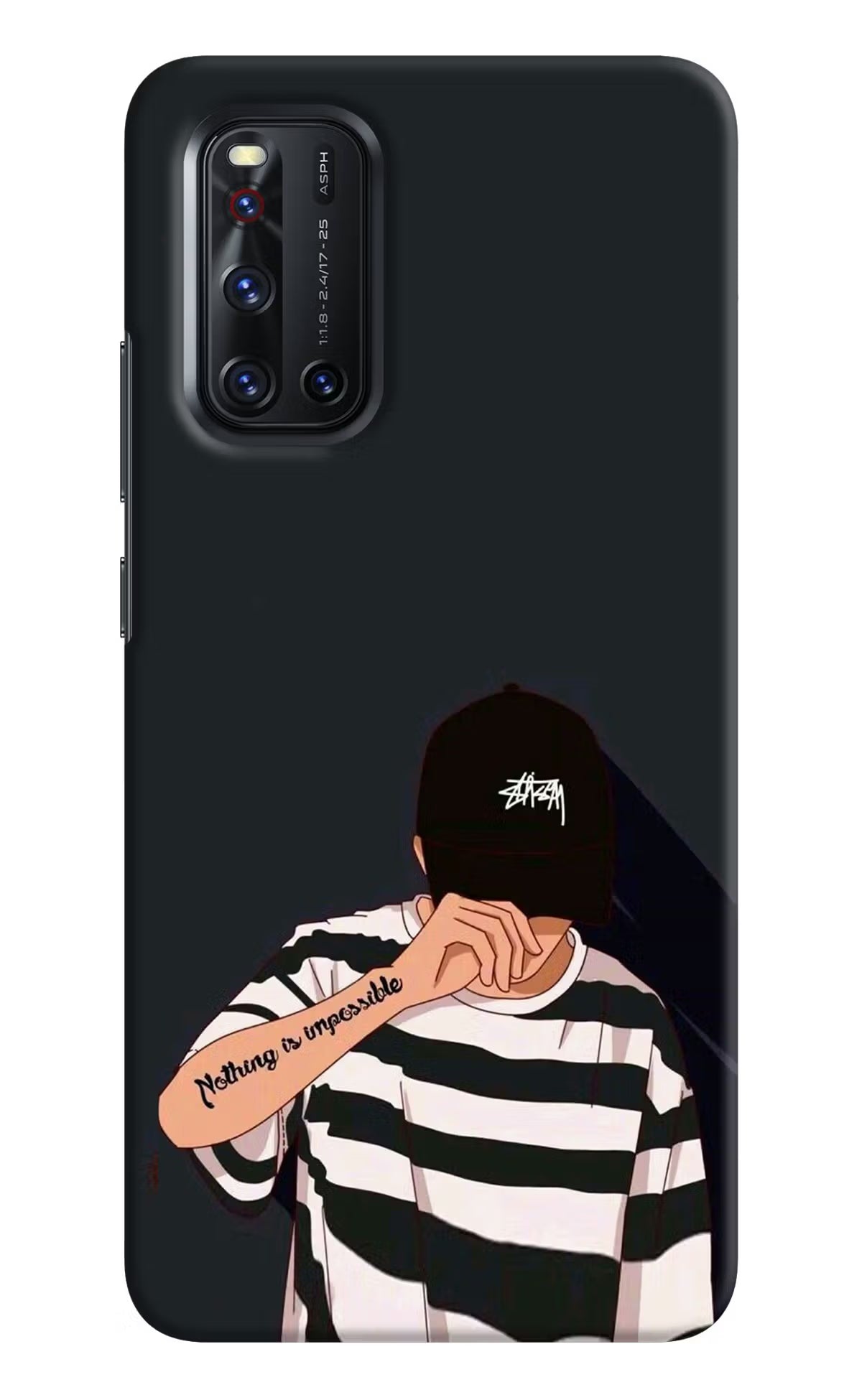 Aesthetic Boy Vivo V19 Hard Case Back Cover by Casekaro