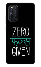 Zero Fucks Given Vivo V19 Hard Case Back Cover by Casekaro