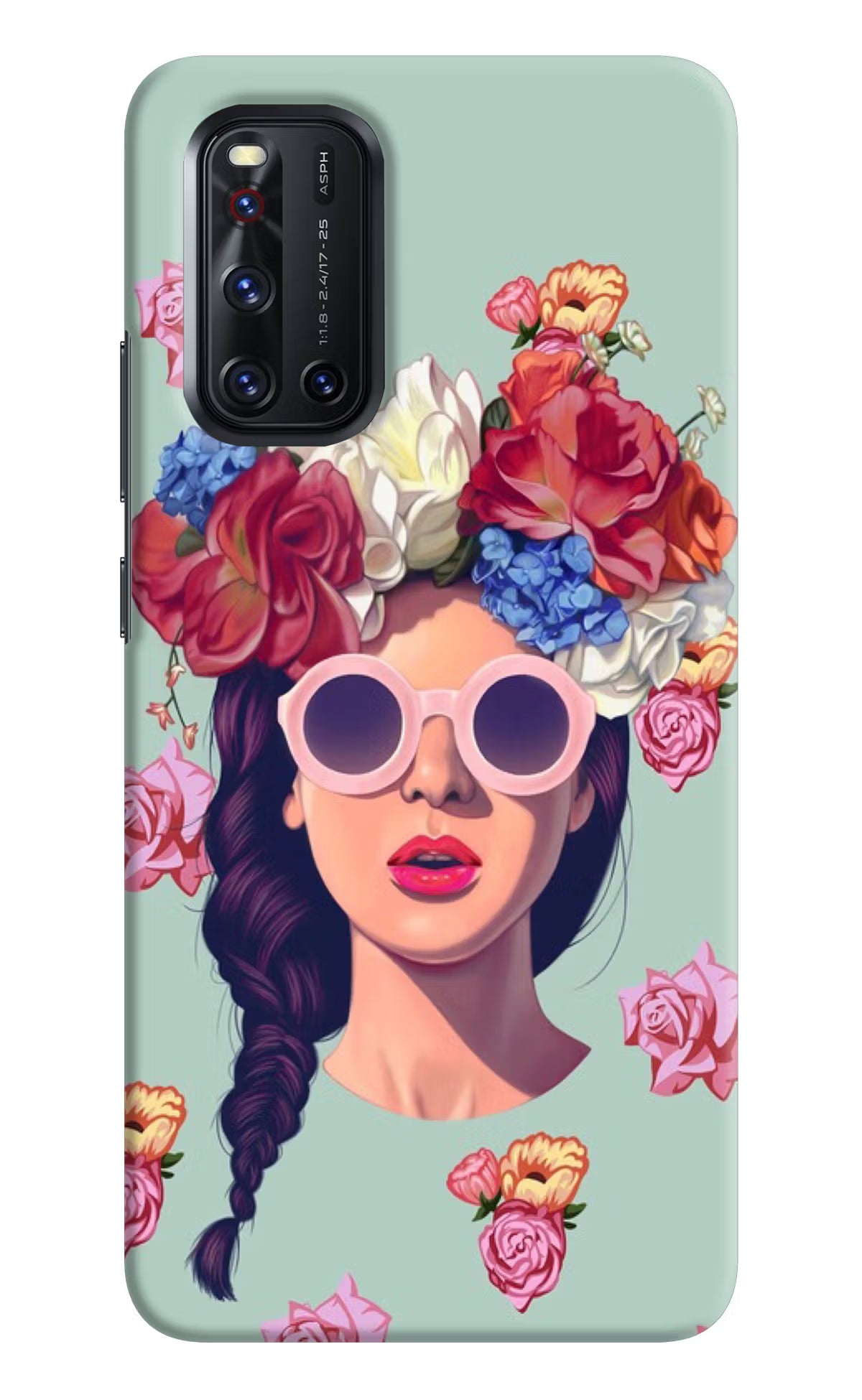 Pretty Girl Vivo V19 Hard Case Back Cover by Casekaro