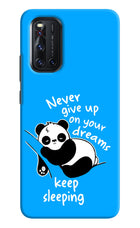 Keep Sleeping Vivo V19 Hard Case Back Cover by Casekaro
