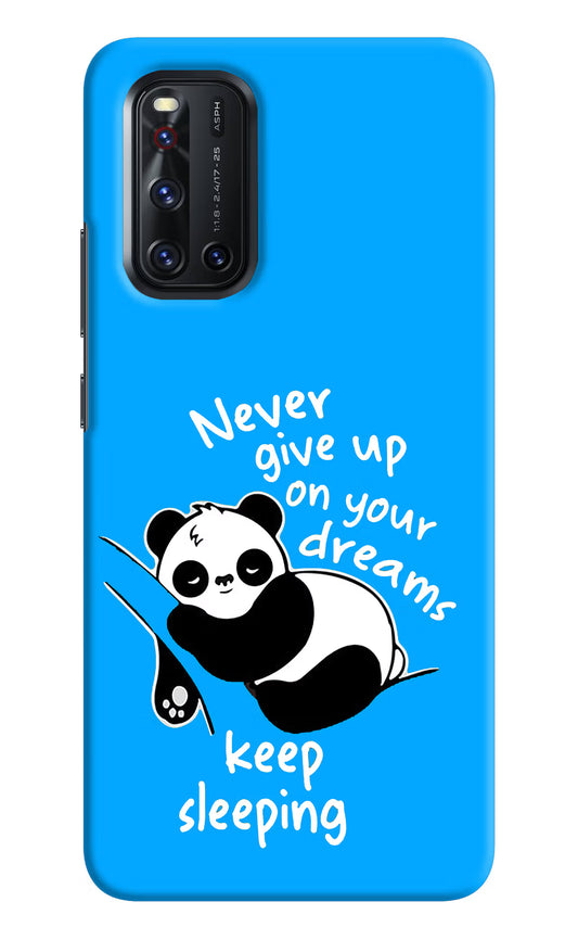 Keep Sleeping Vivo V19 Hard Case Back Cover by Casekaro