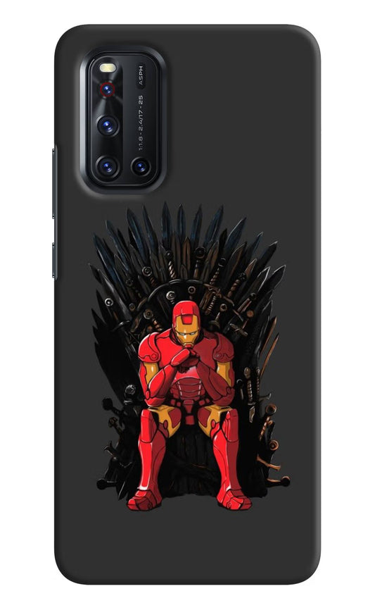 Ironman Throne Vivo V19 Hard Case Back Cover by Casekaro