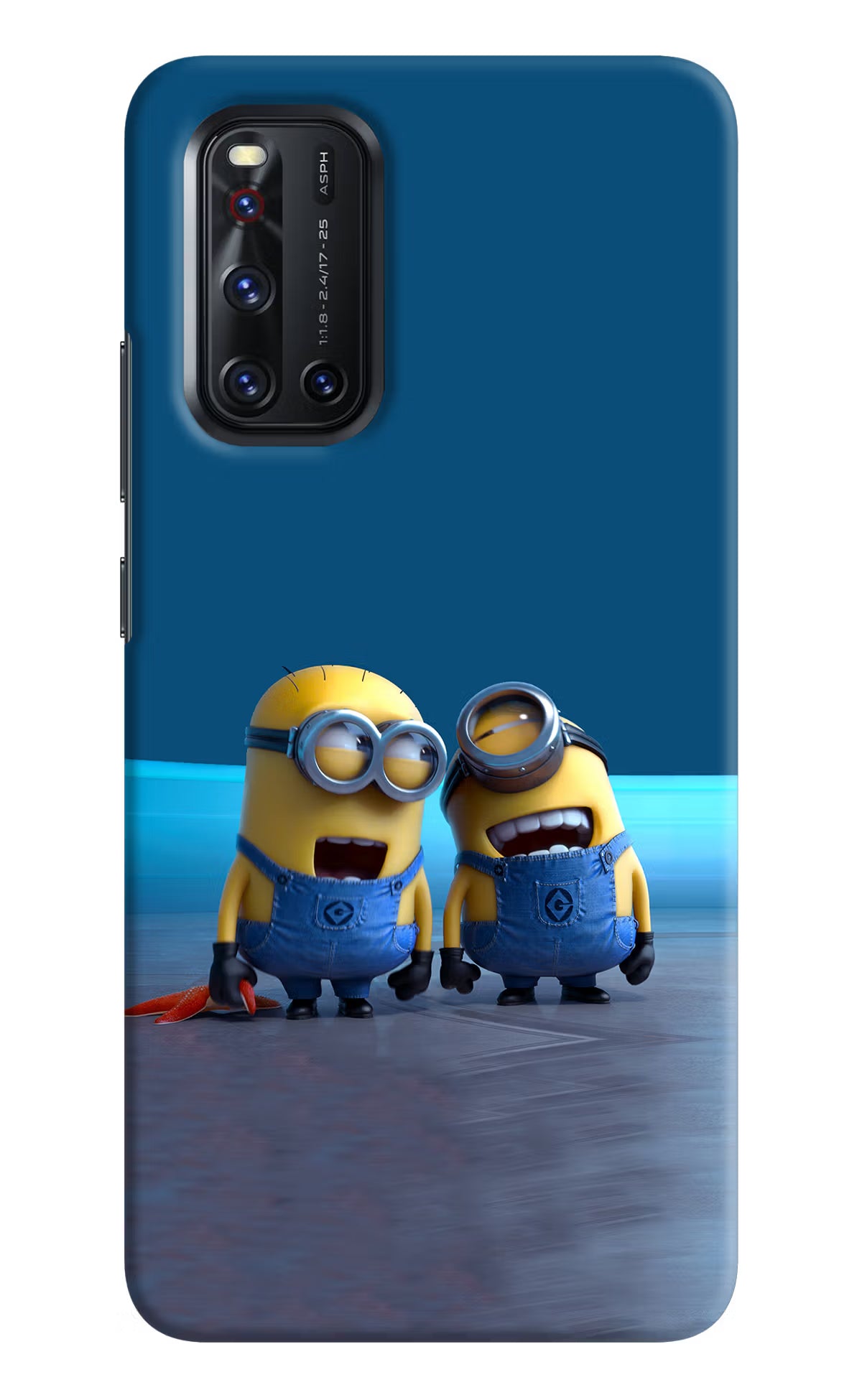 Minion Laughing Vivo V19 Hard Case Back Cover by Casekaro