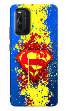 Superman logo Vivo V19 Hard Case Back Cover by Casekaro