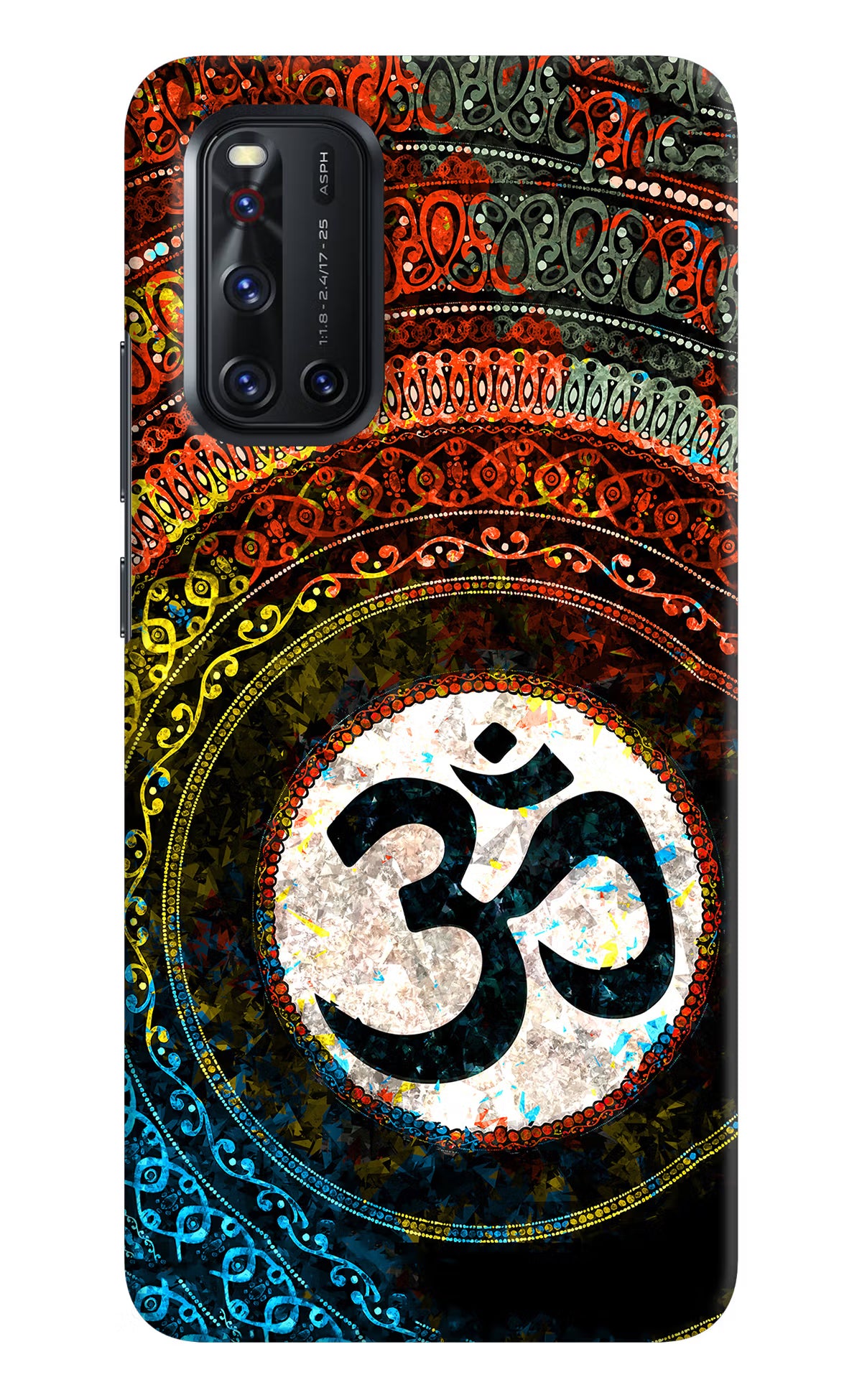 Om Cultural Vivo V19 Hard Case Back Cover by Casekaro