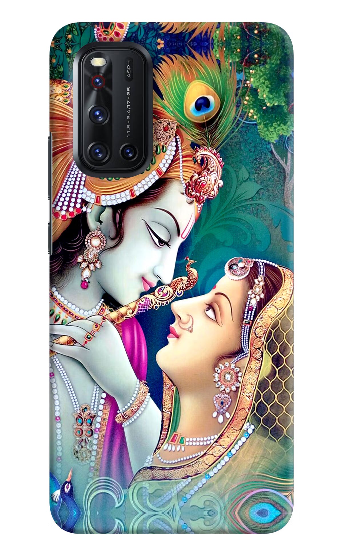 Lord Radha Krishna Vivo V19 Hard Case Back Cover by Casekaro