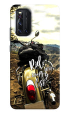 Ride More Worry Less Vivo V19 Hard Case Back Cover by Casekaro