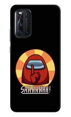Among Us Shhh! Vivo V19 Hard Case Back Cover by Casekaro