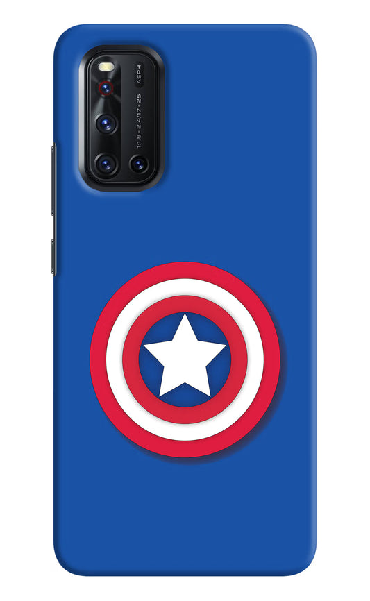 Shield Vivo V19 Hard Case Back Cover by Casekaro