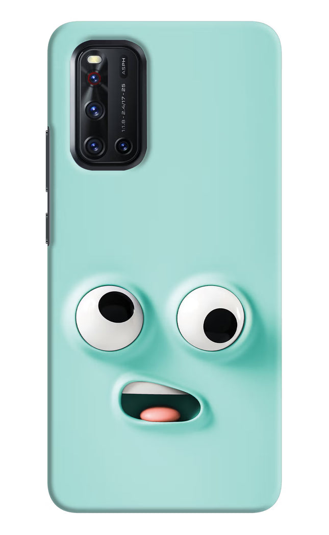 Funny Cartoon Vivo V19 Hard Case Back Cover by Casekaro