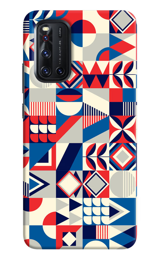 Colorful Pattern Vivo V19 Hard Case Back Cover by Casekaro