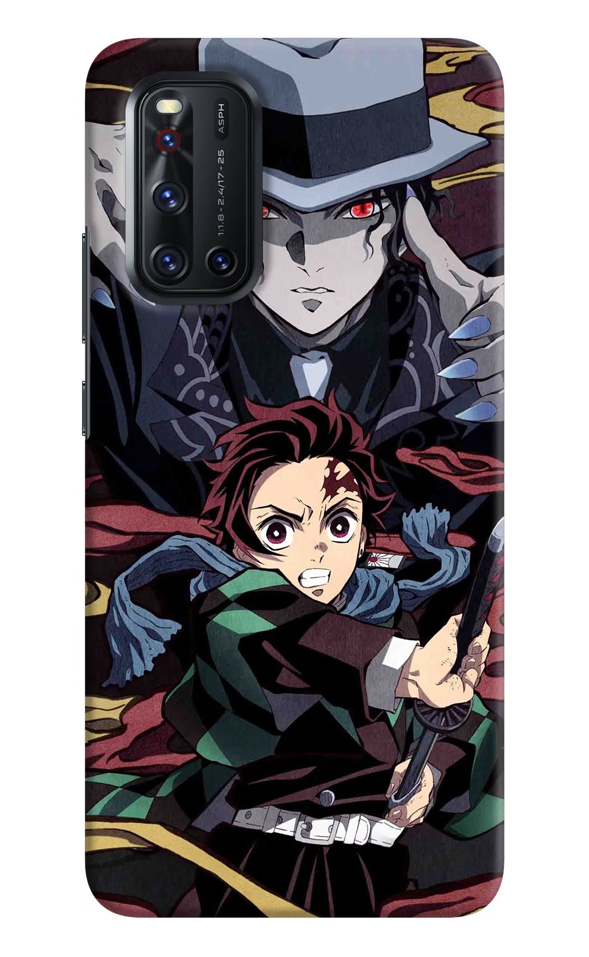 Demon Slayer Vivo V19 Hard Case Back Cover by Casekaro