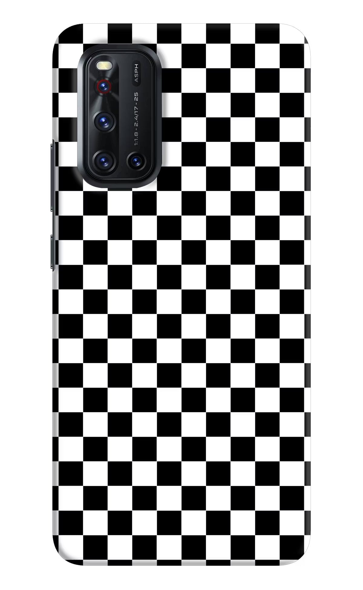 Chess Board Vivo V19 Hard Case Back Cover by Casekaro