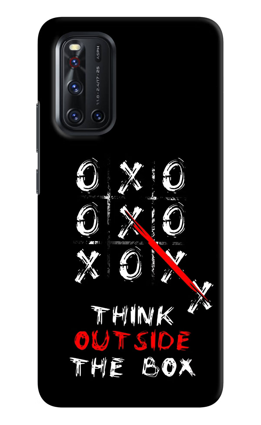 Think out of the BOX Vivo V19 Back Cover, Hard case
