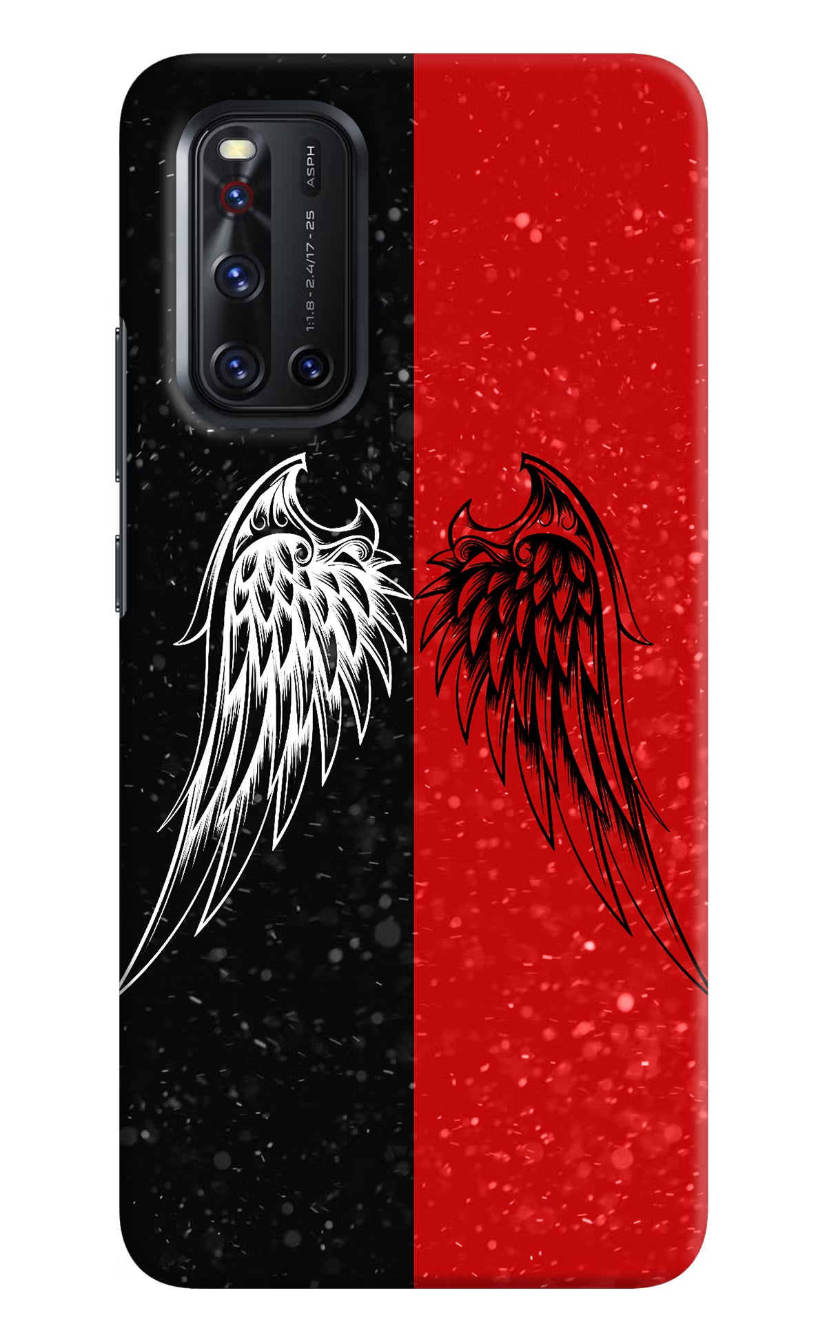 Wings Vivo V19 Hard Case Back Cover by Casekaro