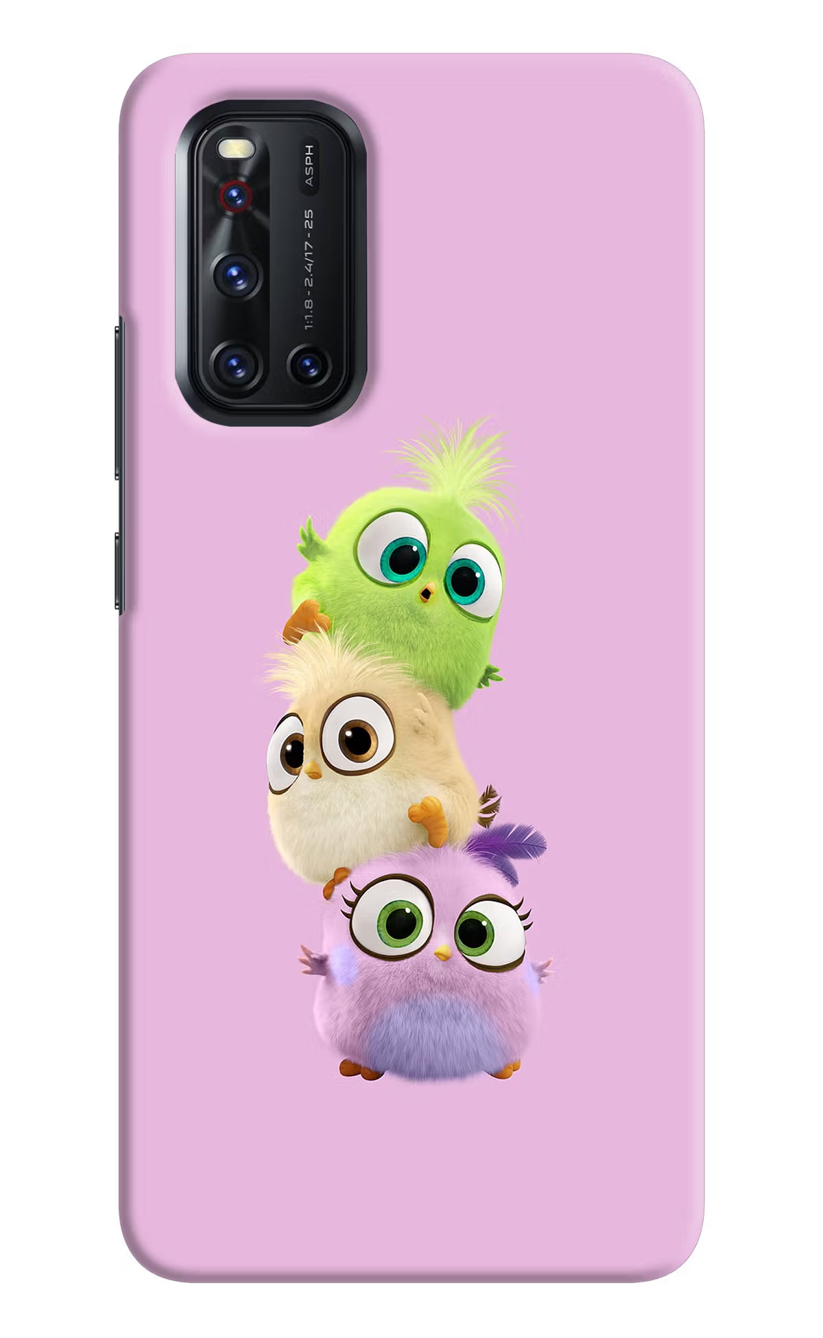 Cute Little Birds Vivo V19 Hard Case Back Cover by Casekaro
