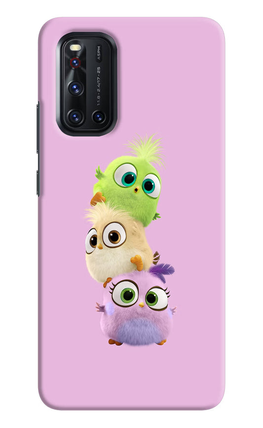 Cute Little Birds Vivo V19 Hard Case Back Cover by Casekaro