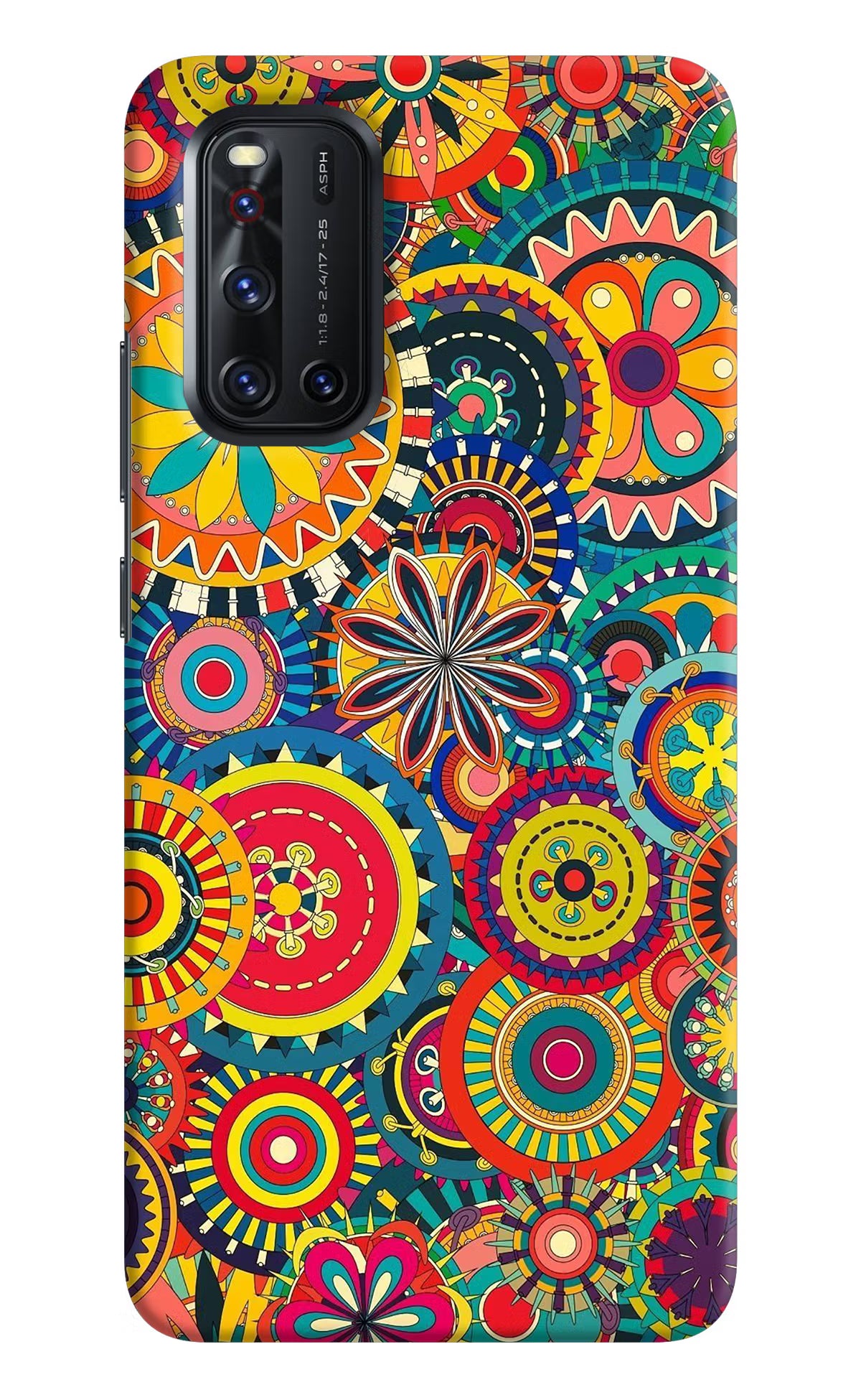 Gol Gol Art Vivo V19 Hard Case Back Cover by Casekaro