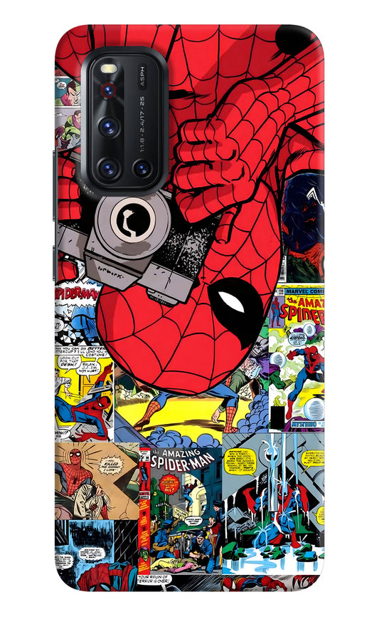 Spider Man Vivo V19 Hard Case Back Cover by Casekaro