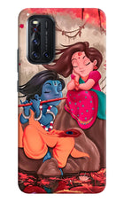 Radhe Krishna Vivo V19 Hard Case Back Cover by Casekaro