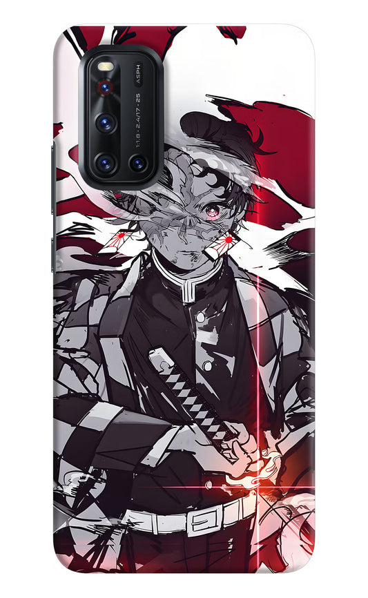Demon Slayer Vivo V19 Hard Case Back Cover by Casekaro