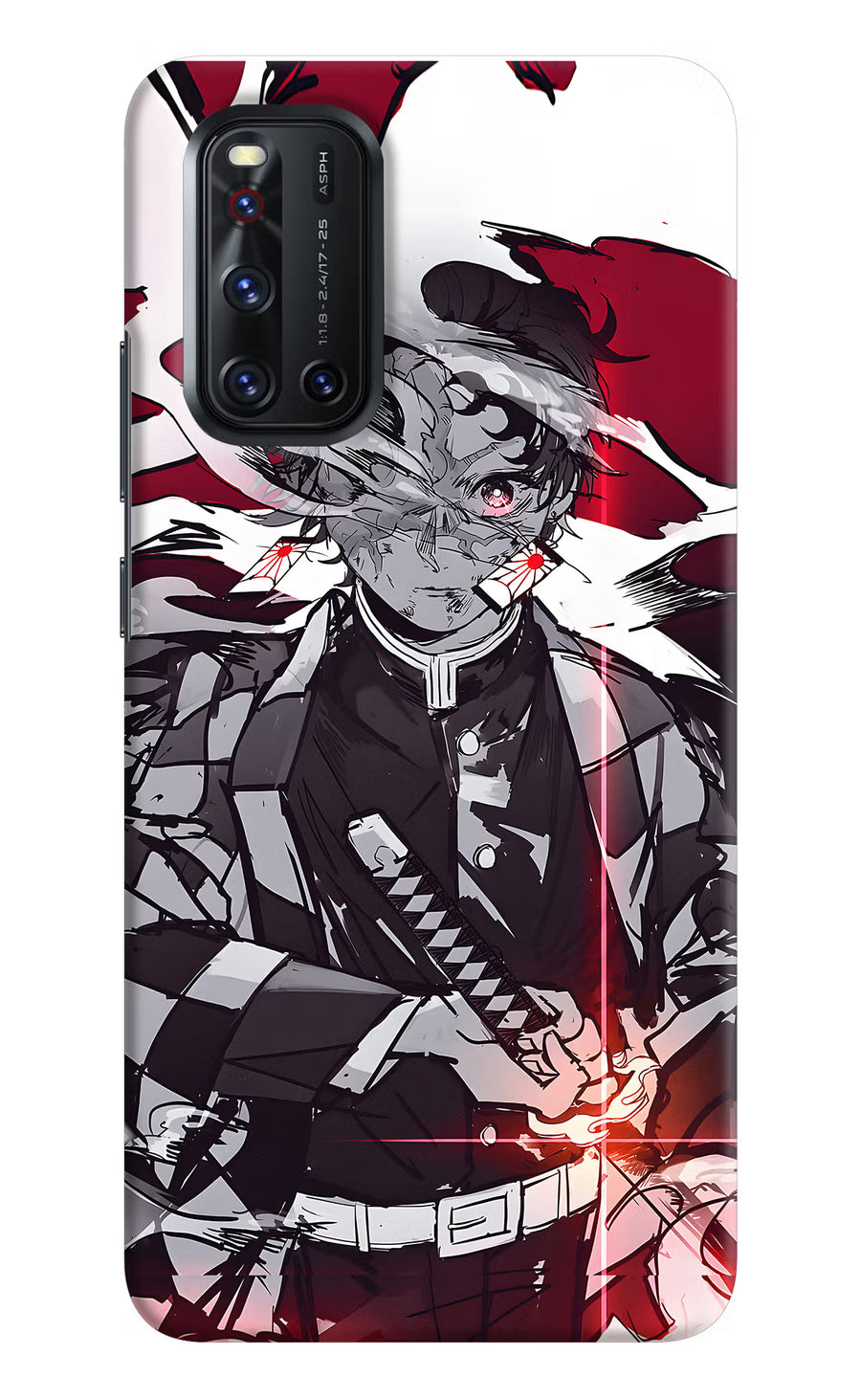 Demon Slayer Vivo V19 Back Cover, Hard case