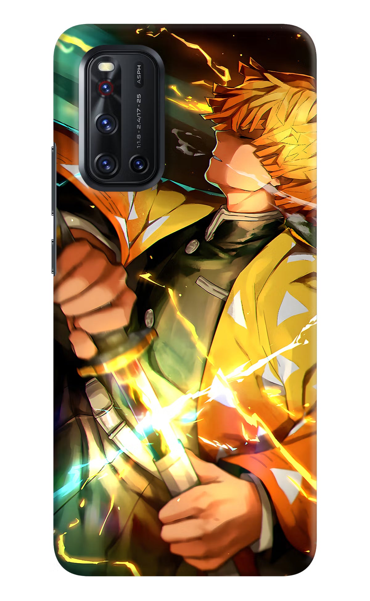 Demon Slayer Vivo V19 Hard Case Back Cover by Casekaro