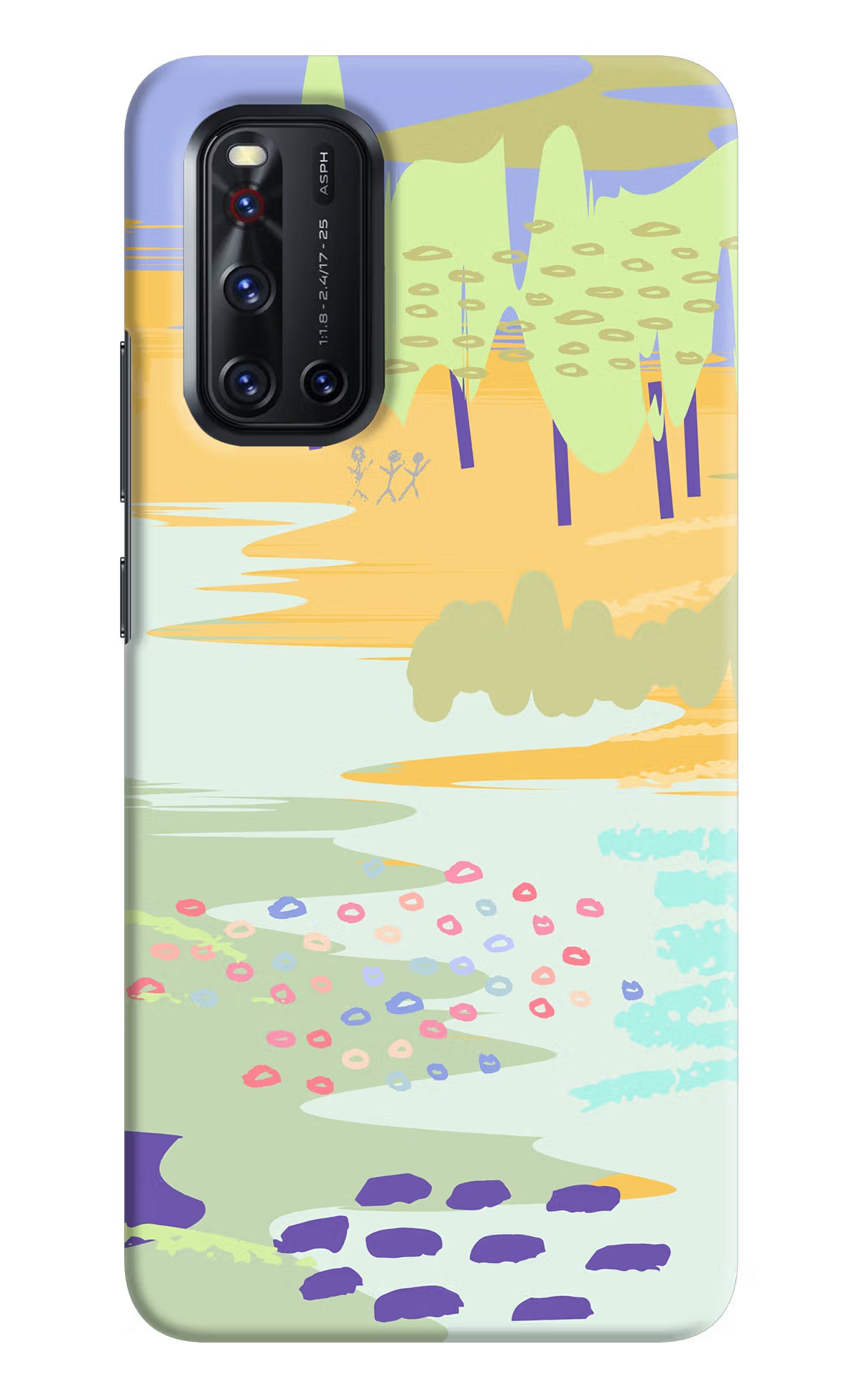 Scenery Vivo V19 Hard Case Back Cover by Casekaro