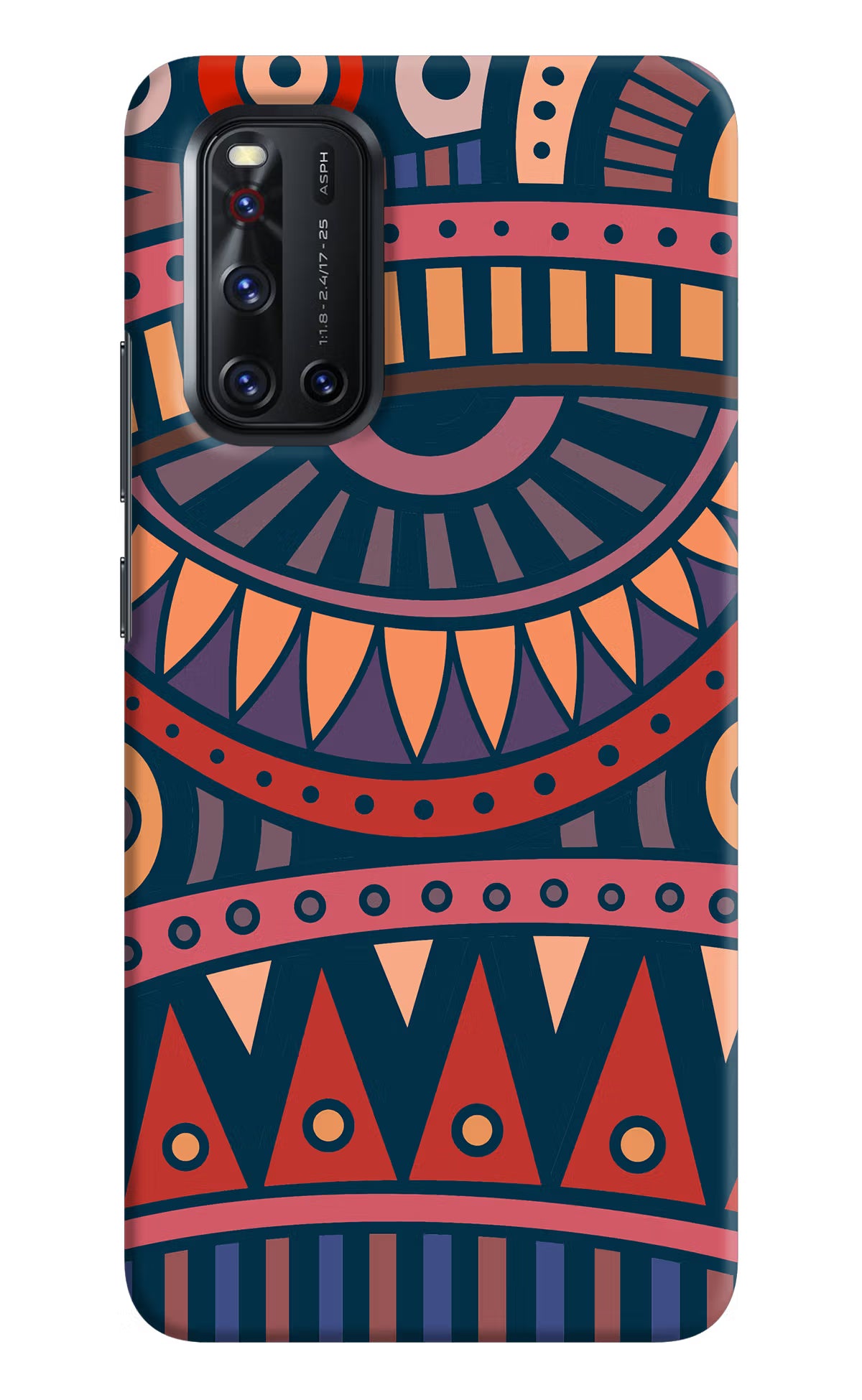 African Culture Design Vivo V19 Hard Case Back Cover by Casekaro