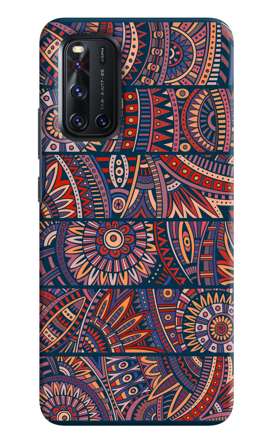 African Culture Design Vivo V19 Back Cover, Hard case