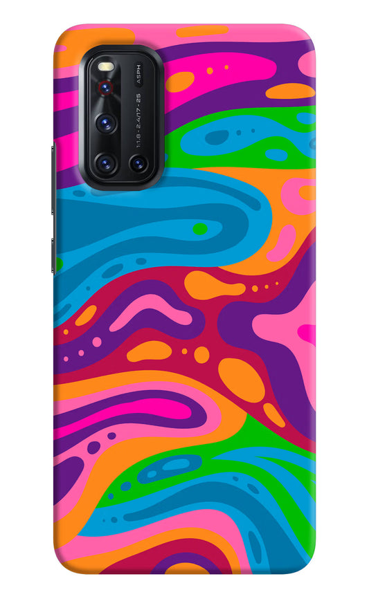 Trippy Pattern Vivo V19 Hard Case Back Cover by Casekaro