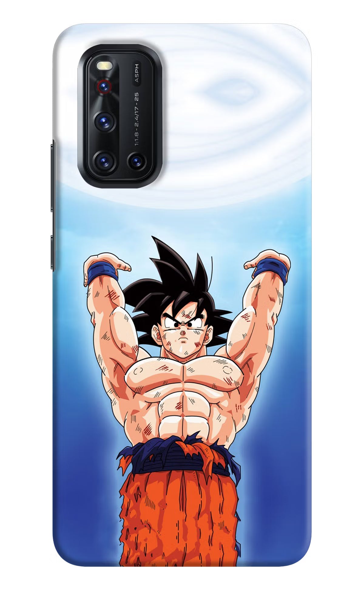 Goku Power Vivo V19 Hard Case Back Cover by Casekaro