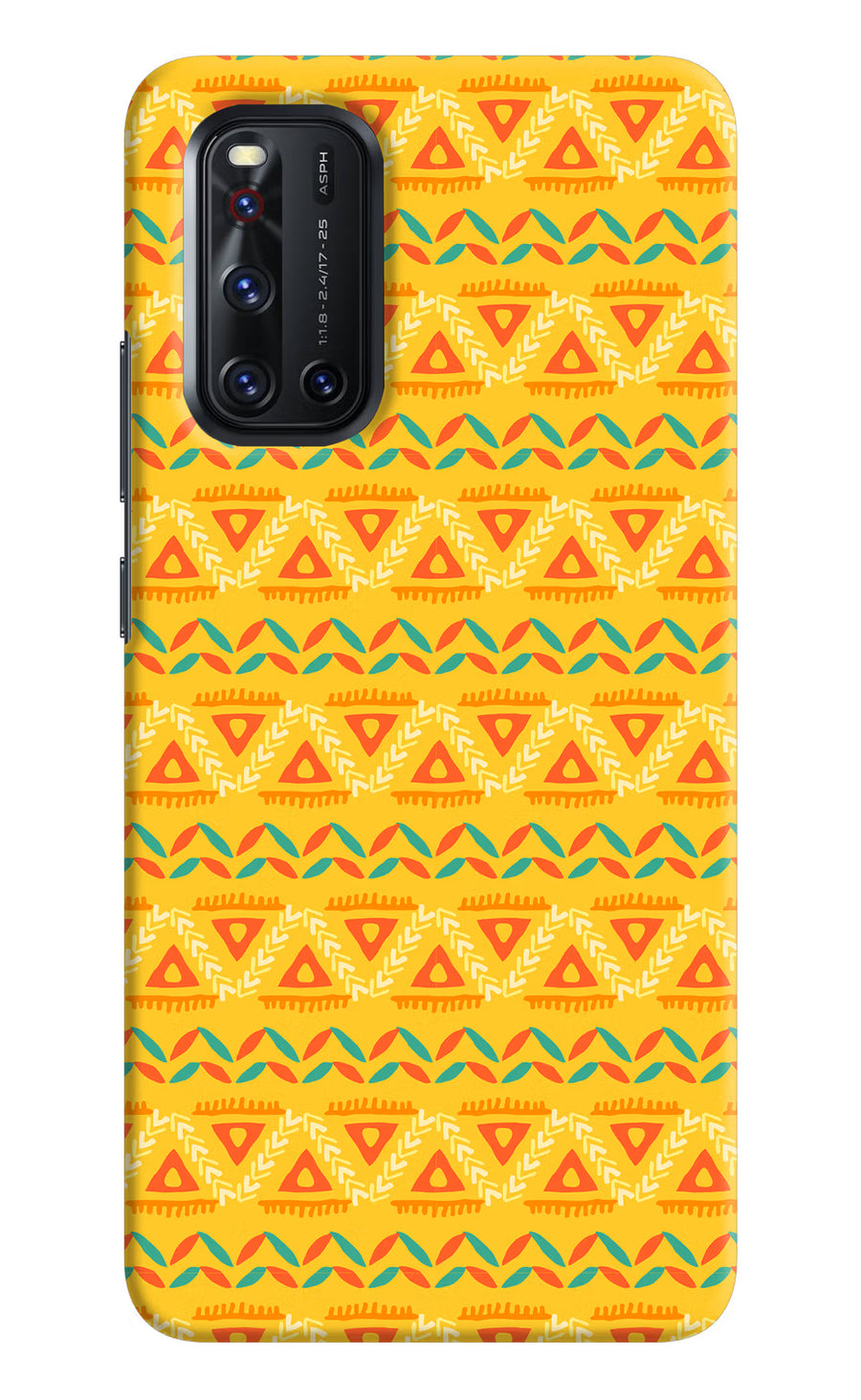 Tribal Pattern Vivo V19 Back Cover, Hard case