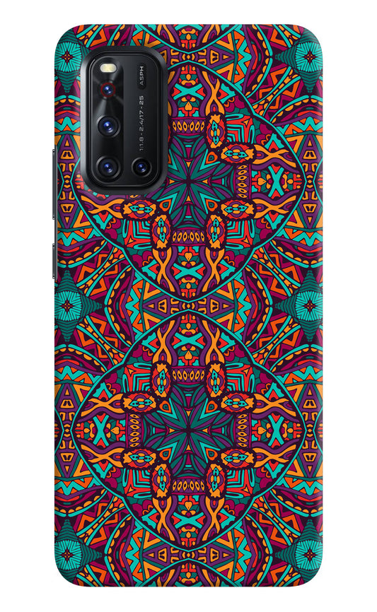 Colour Mandala Vivo V19 Hard Case Back Cover by Casekaro