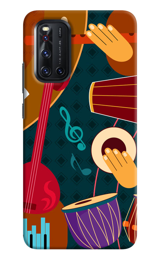 Music Instrument Vivo V19 Hard Case Back Cover by Casekaro