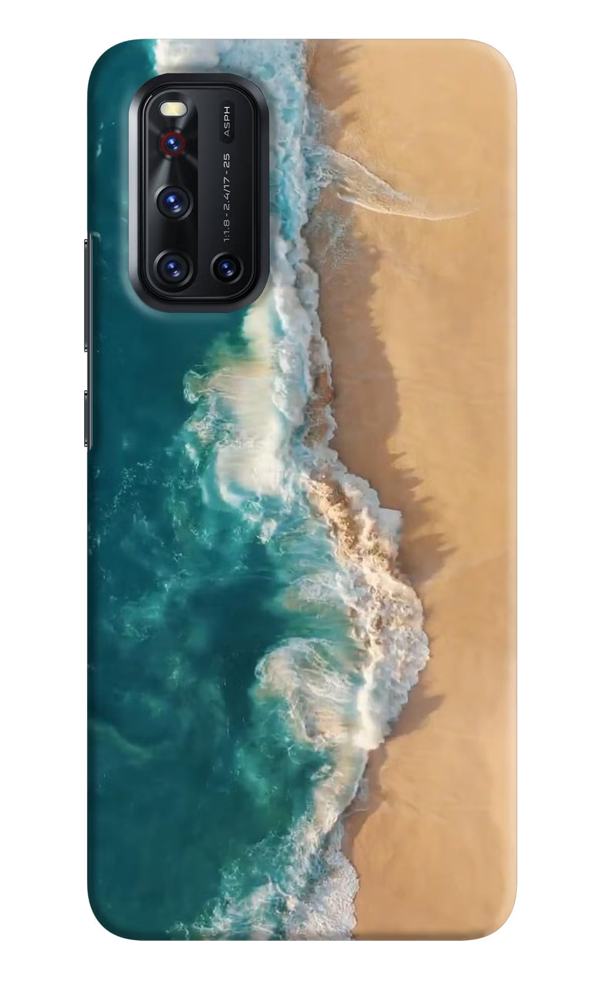 Ocean Beach Vivo V19 Hard Case Back Cover by Casekaro