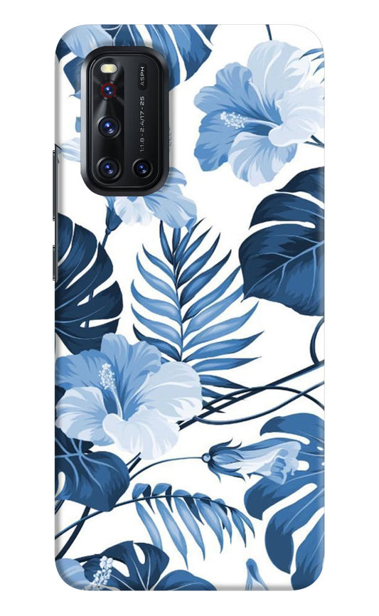 Fabric Art Vivo V19 Hard Case Back Cover by Casekaro