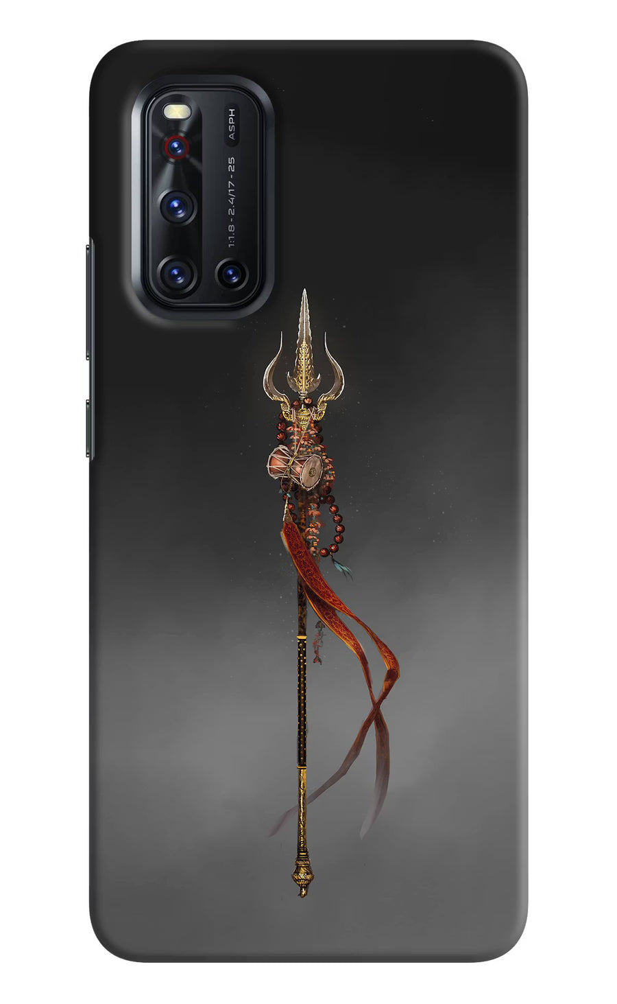 Shiv Trishul Vivo V19 Back Cover, Hard case
