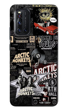 Arctic Monkeys Vivo V19 Hard Case Back Cover by Casekaro