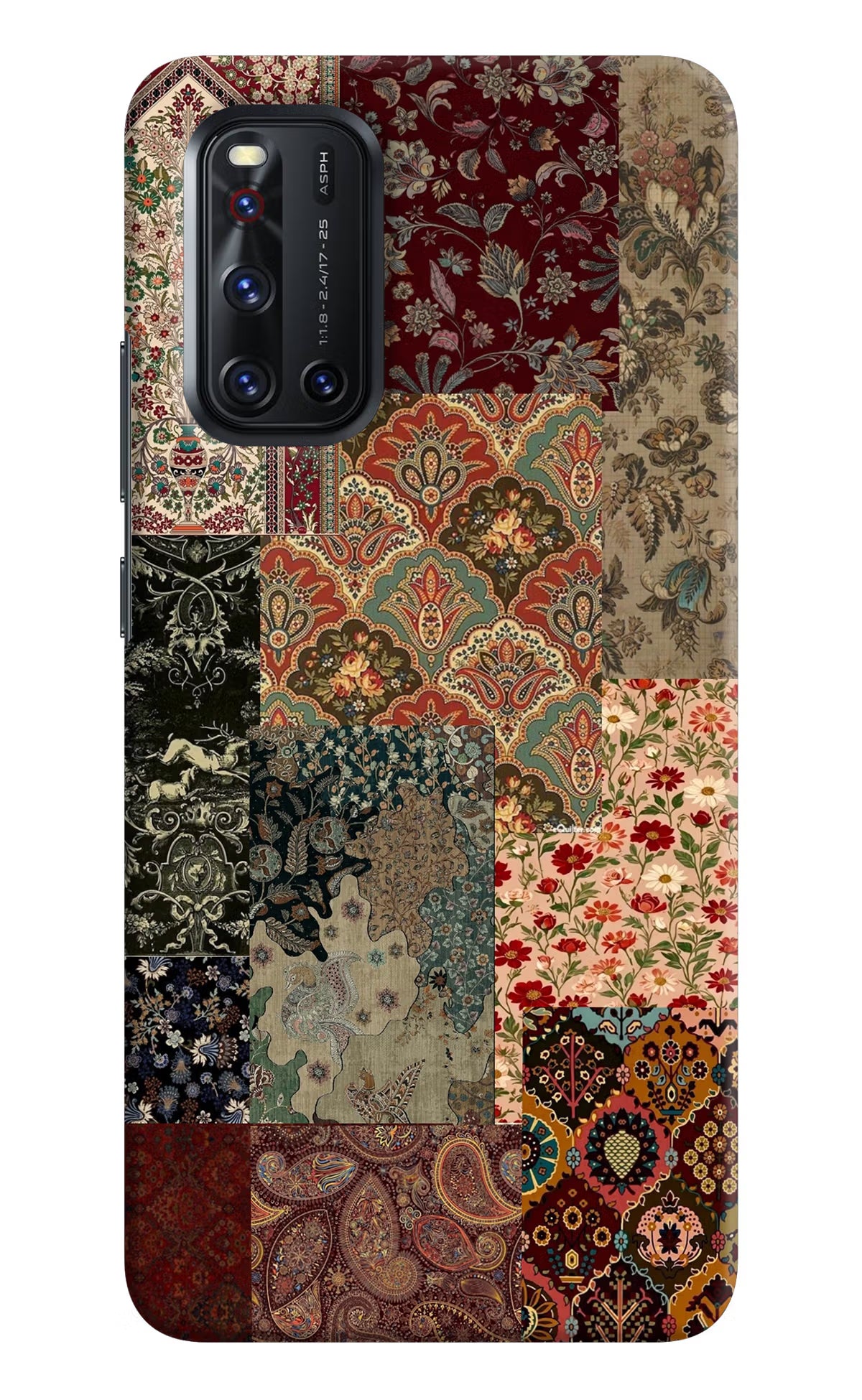 Desi Print Vivo V19 Hard Case Back Cover by Casekaro