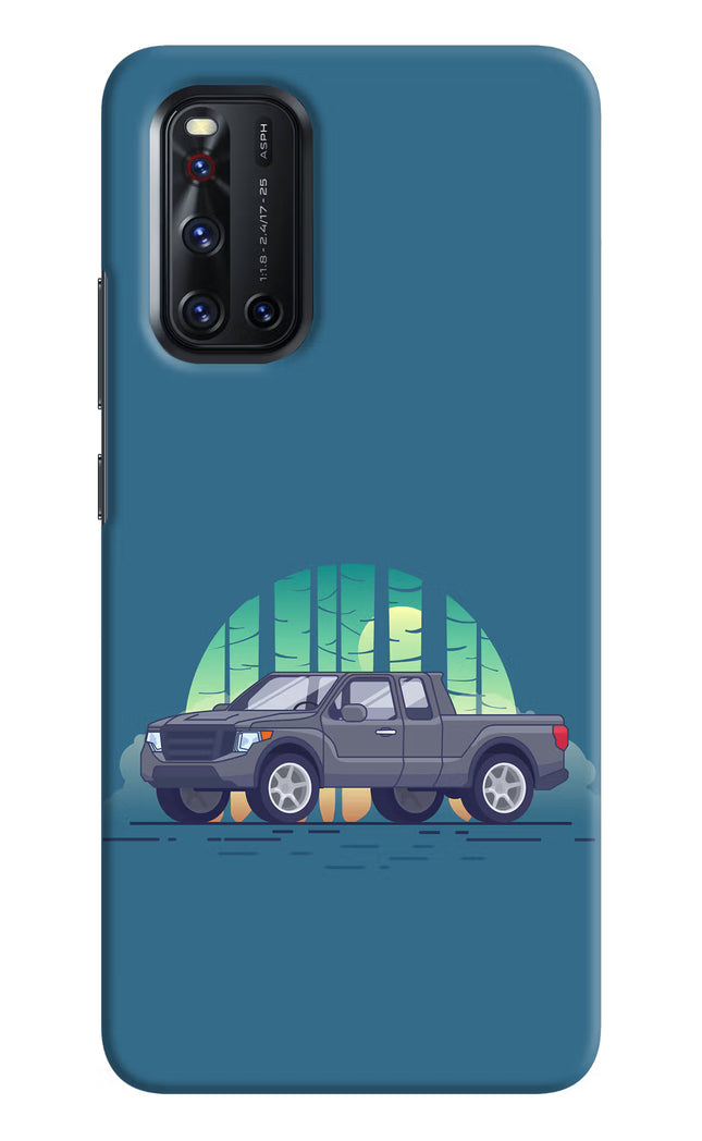 Retro Garage Vibe Vivo V19 Hard Case Back Cover by Casekaro