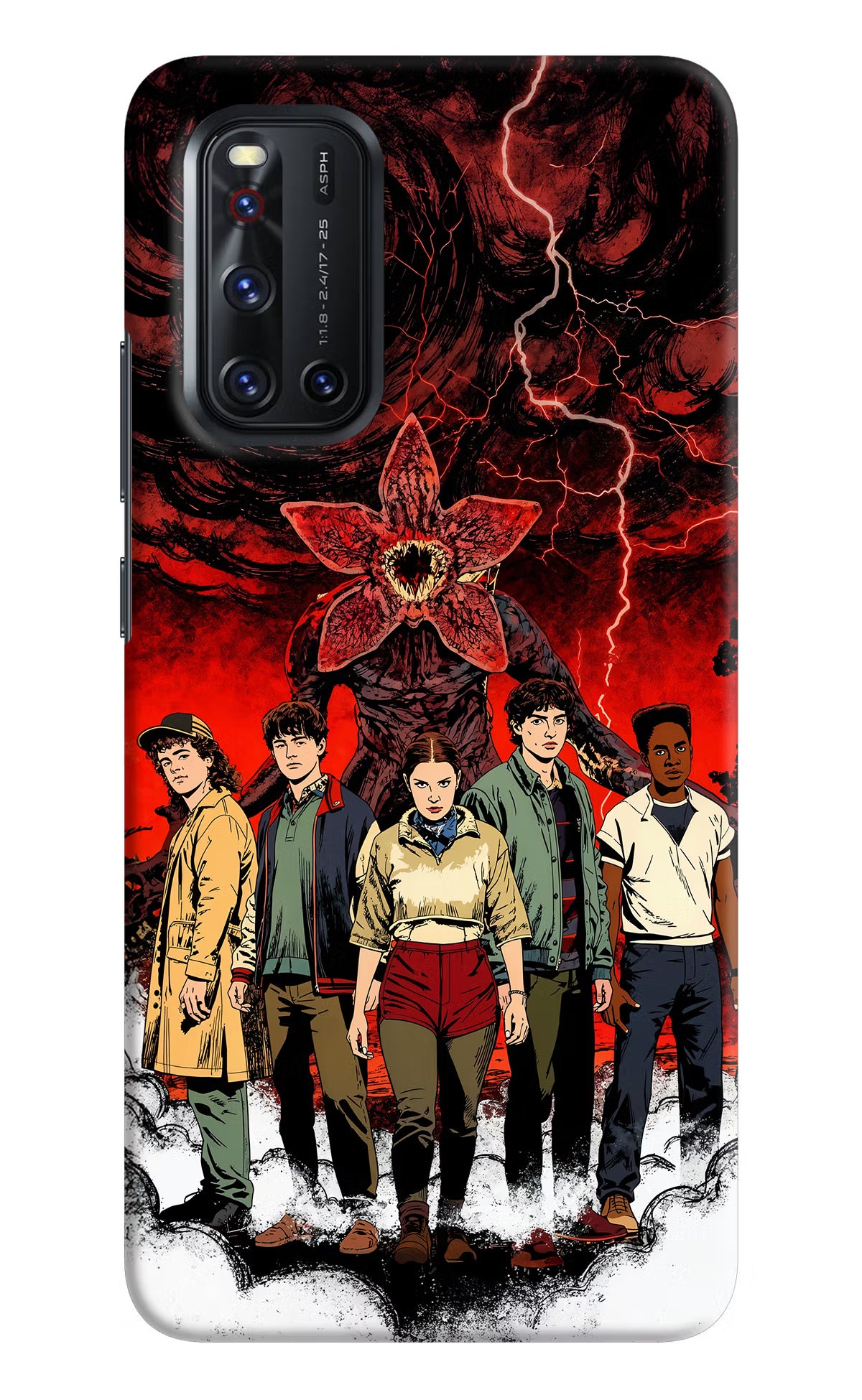 Ordinary Things Characters Vivo V19 Hard Case Back Cover by Casekaro